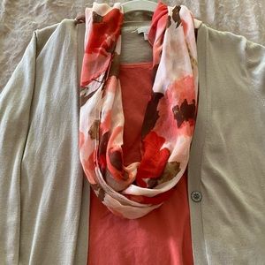 Floral Print Scarf